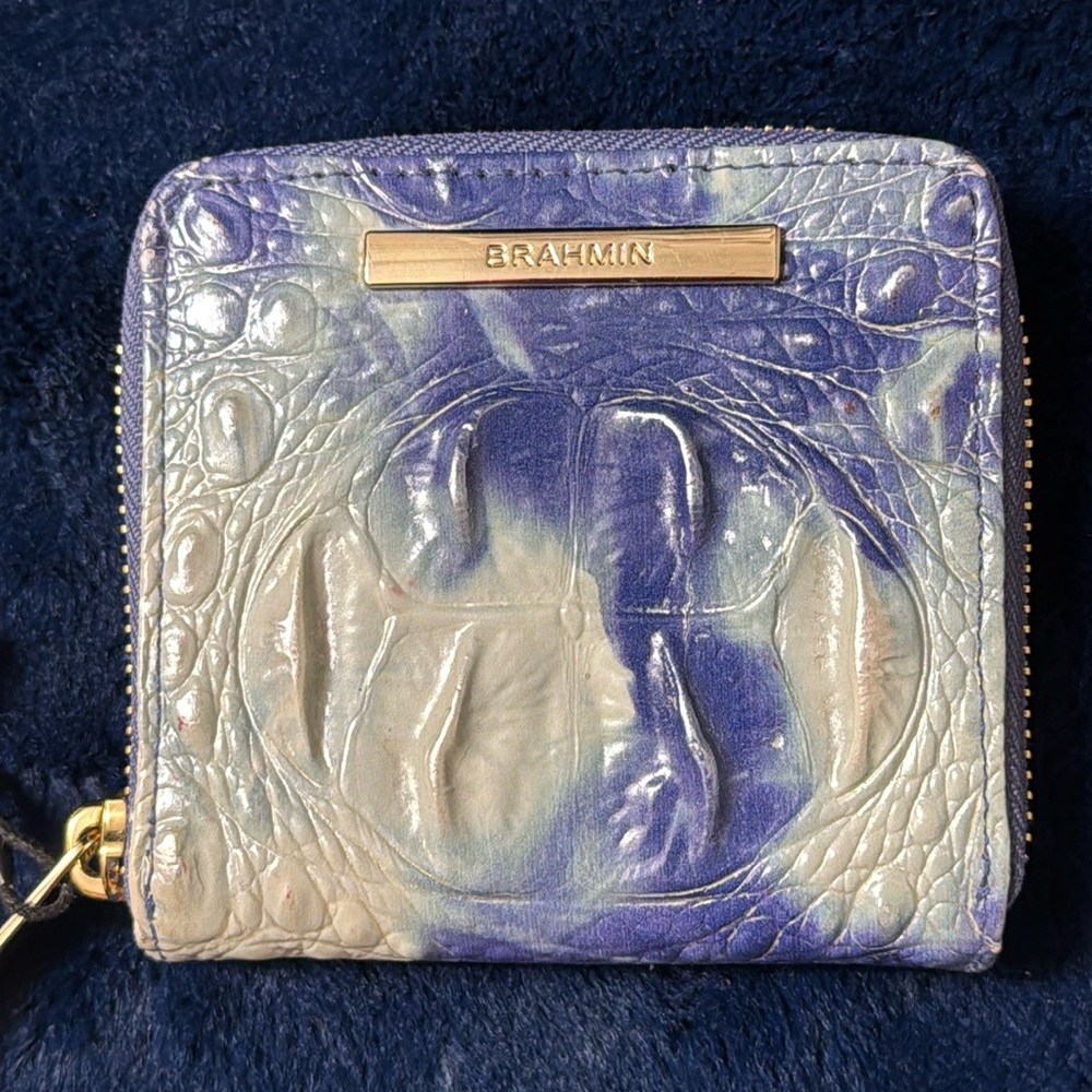 Brahmin alligator embossed wallet!